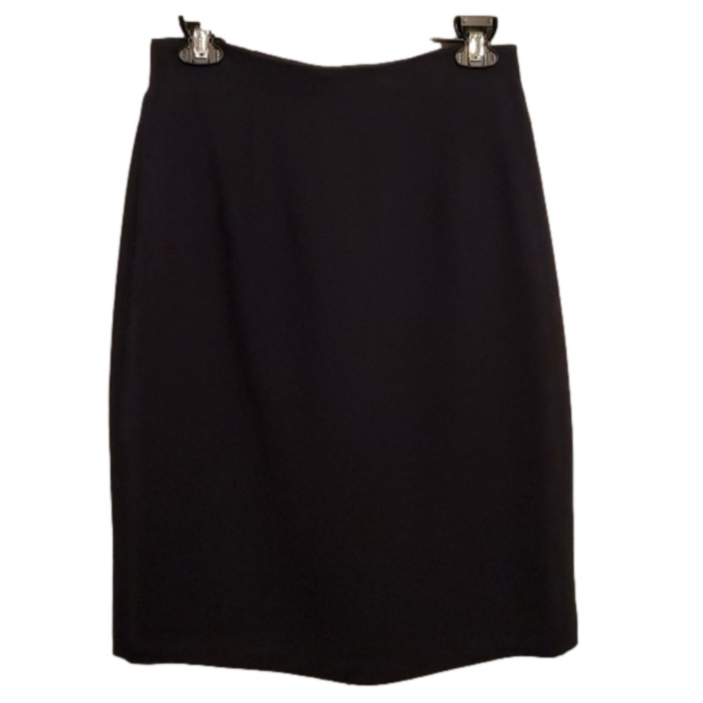 Elegant Navy Ann Taylor Pencil Skirt Size 10 fits size 6